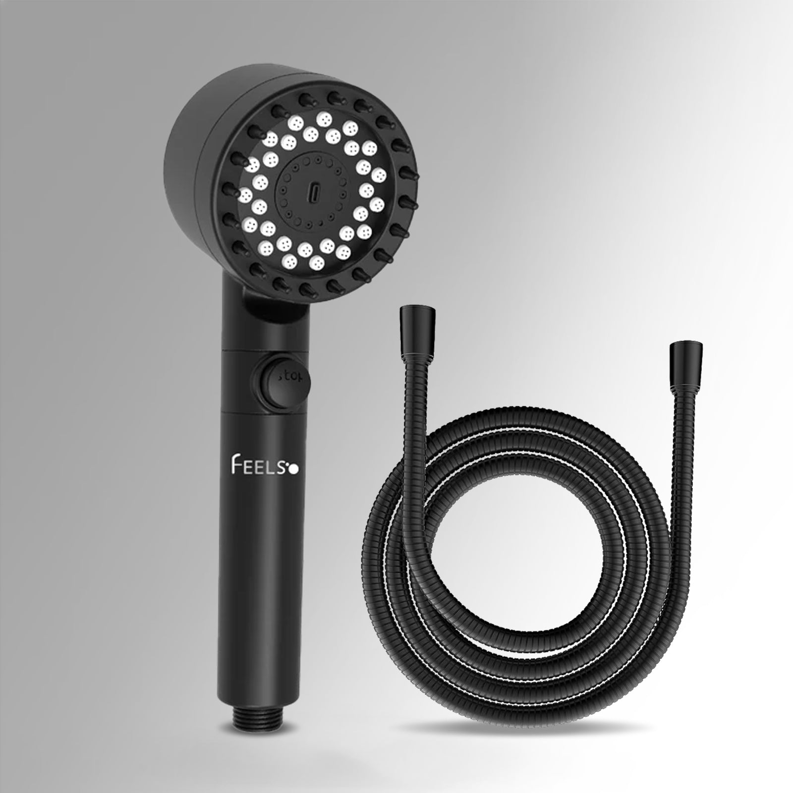 New Upgrade FEELSO DY5 Massage Handheld Filter Showerhead